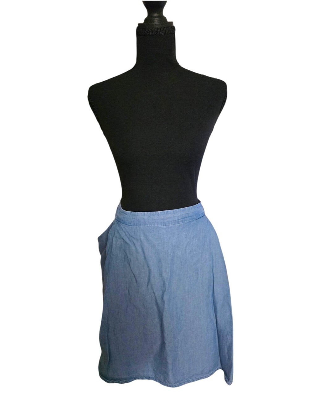 Denim Circle Skirt